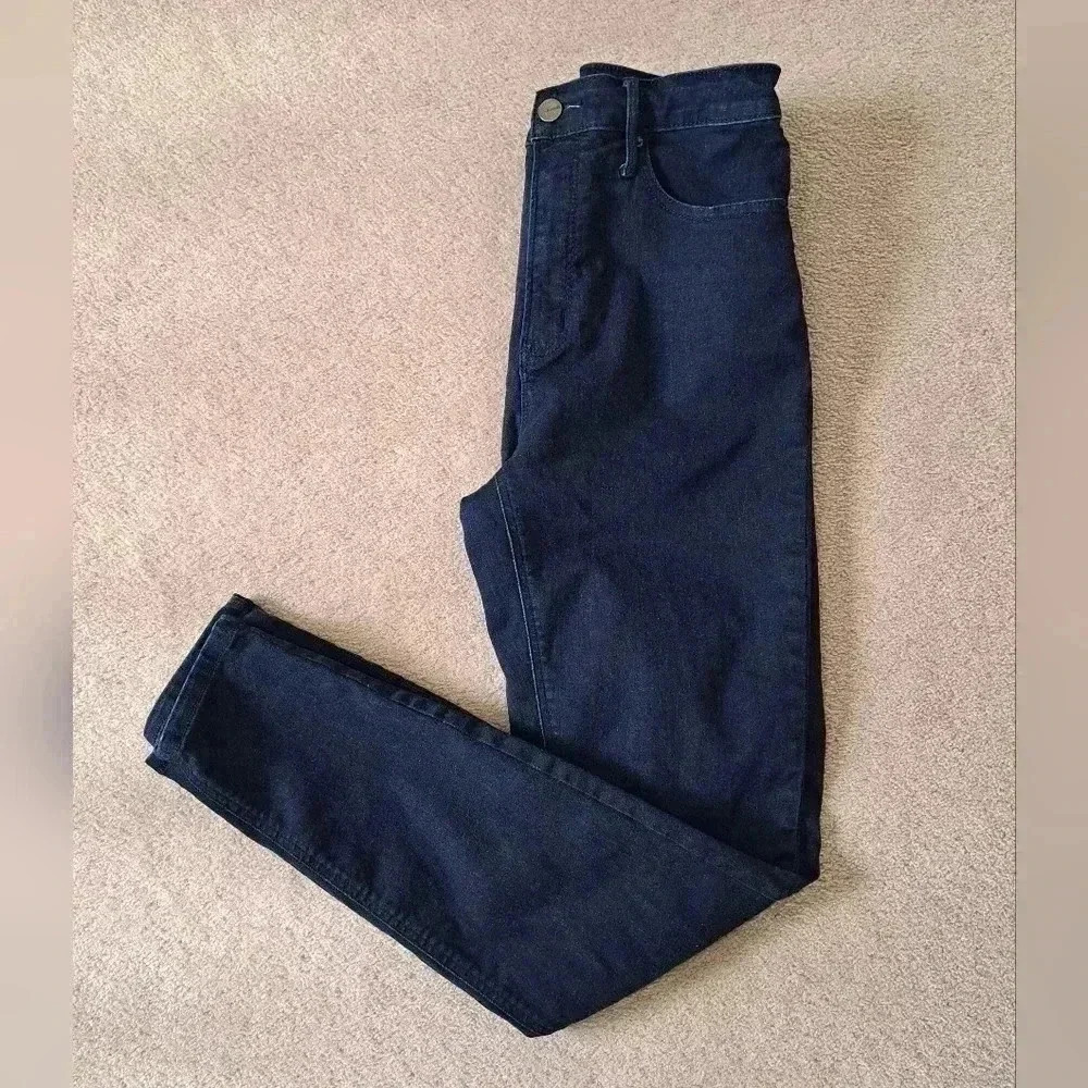 Reitmans R Jeans Dark Wash Curvy Super High Rise Skinny 29 Tall/Long